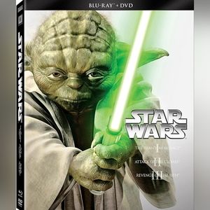 NWT Star Wars: Trilogy Episodes I-III (BluRay & DVD)